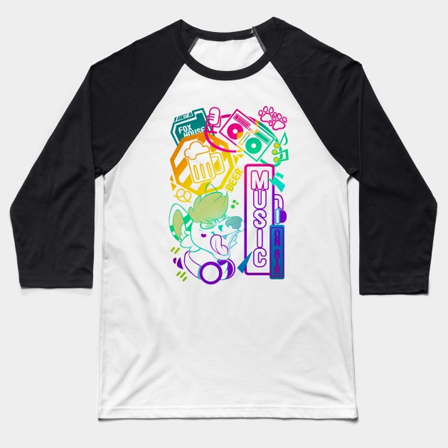 (Limited) Kjisu's Gay Pridelife Furry Design Baseball T-Shirt by Kjisu